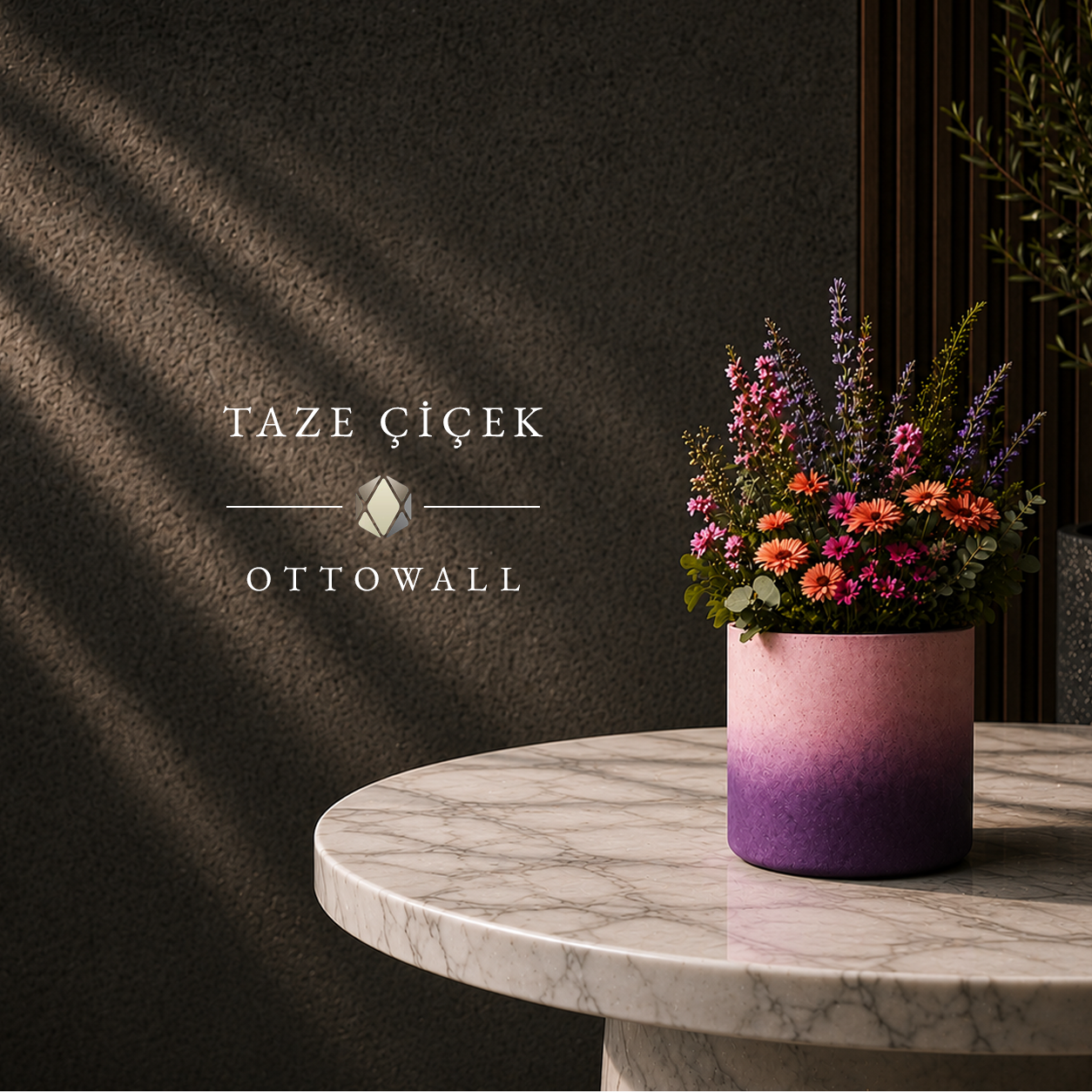 Ottowall Ürünleri Tazecicek.com ile Bitki Sunumlarını Modern Tasarımla Buluşturuyor