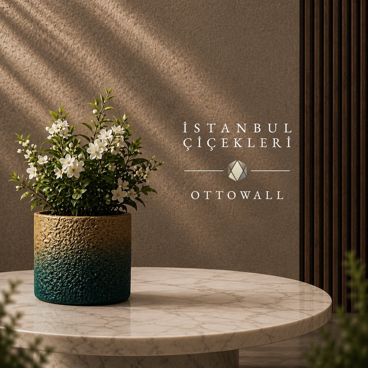 Ottowall Ürünleri İstanbul Çiçekleri ile Zarif Çiçek Sunumlarına Modern Bir Dokunuş Katıyor