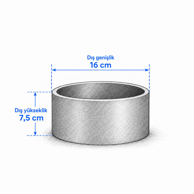 16x7,5 doniczka